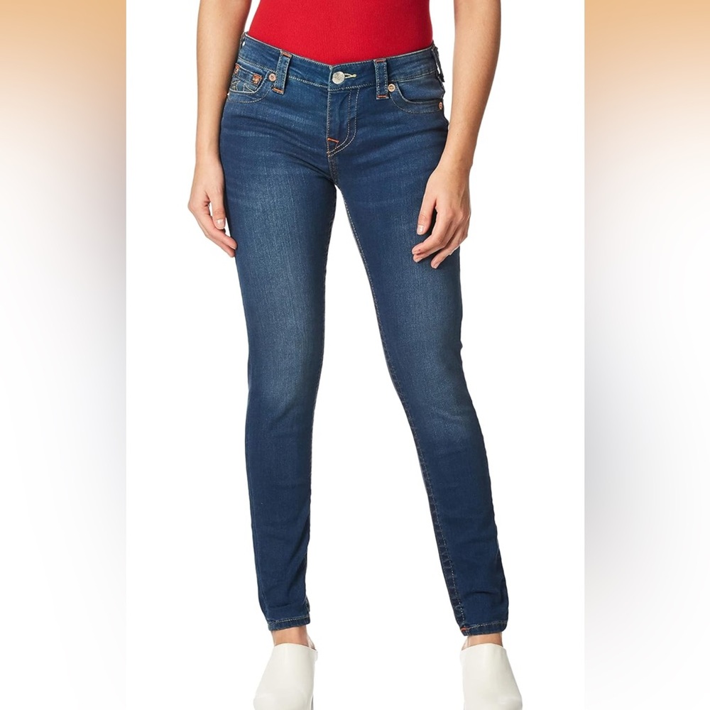 True Religion Dark Blue Skinny Jeans